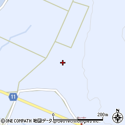 山口県山口市阿東生雲西分2149周辺の地図