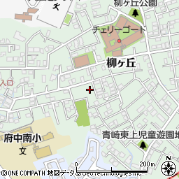 広島県安芸郡府中町柳ヶ丘43-33周辺の地図