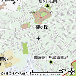 広島県安芸郡府中町柳ヶ丘43-4周辺の地図
