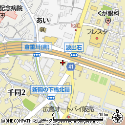 株式会社アピスタ　波出石店周辺の地図