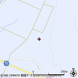 山口県山口市阿東生雲西分2150周辺の地図