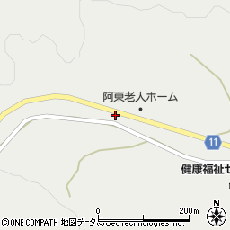 山口県山口市阿東生雲中508周辺の地図