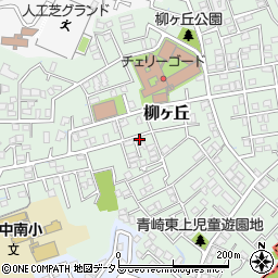 広島県安芸郡府中町柳ヶ丘43-36周辺の地図