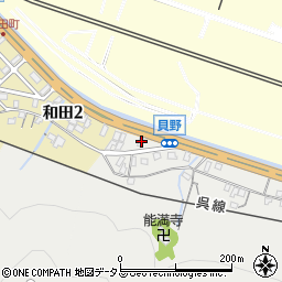 広島県三原市貝野町1-6周辺の地図