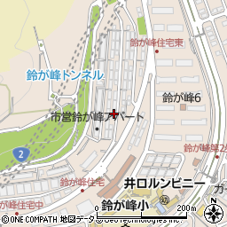 鈴が峰東アパート１６号周辺の地図