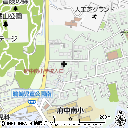 広島県安芸郡府中町柳ヶ丘36-5周辺の地図