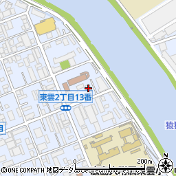 日新精器周辺の地図