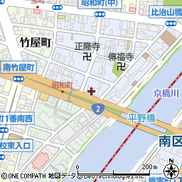 サンライズ昭和周辺の地図