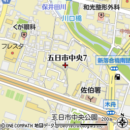 土地家屋調査士山本伸昭事務所周辺の地図