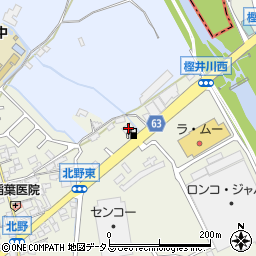 野田砿油株式会社　エアリー岡田サービスステーション周辺の地図