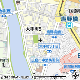 広島県電気工事工業組合広島支部周辺の地図