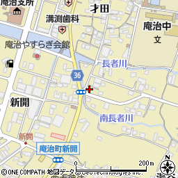 香川県高松市庵治町周辺の地図