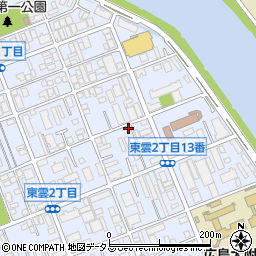 栗川ビル周辺の地図