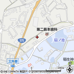 広島県東広島市西条町田口3525周辺の地図