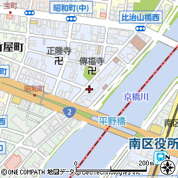 広島県広島市中区昭和町8-26周辺の地図