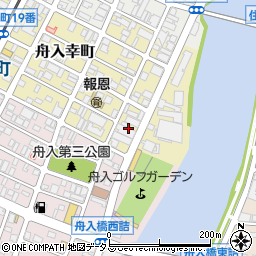 広島県広島市中区舟入幸町25周辺の地図