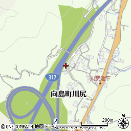 広島県尾道市向島町7129周辺の地図