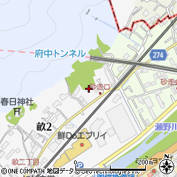 寺本アパート周辺の地図