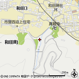 広島県三原市和田町周辺の地図