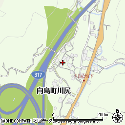 広島県尾道市向島町7157周辺の地図
