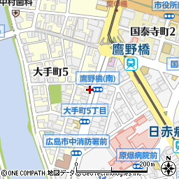 ＹＫ（社会保険労務士法人）　広島支店周辺の地図