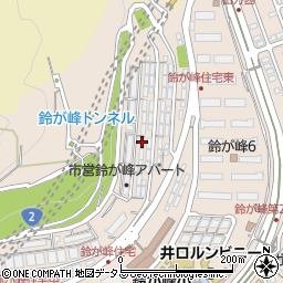 鈴が峰東アパート８号周辺の地図