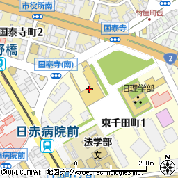 ダイソーアーバス東千田店周辺の地図