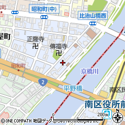 広島県広島市中区昭和町8周辺の地図