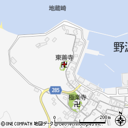 東善寺周辺の地図