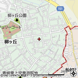 広島県安芸郡府中町柳ヶ丘63-7周辺の地図