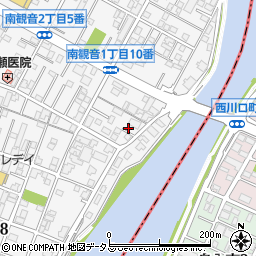 上本アパート東棟周辺の地図