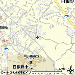 大阪府泉佐野市日根野周辺の地図