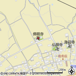 佛眼寺周辺の地図
