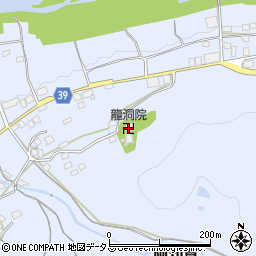 龍洞院周辺の地図