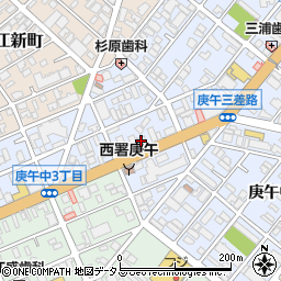 京進スクール・ワン庚午教室周辺の地図