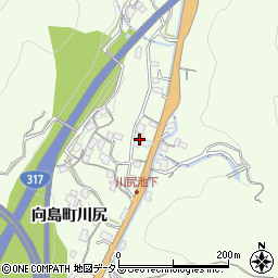 広島県尾道市向島町7191周辺の地図