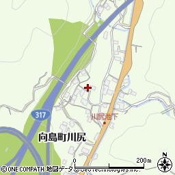 広島県尾道市向島町7167周辺の地図