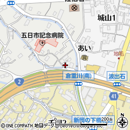 広島県広島市佐伯区倉重1丁目1349-5周辺の地図