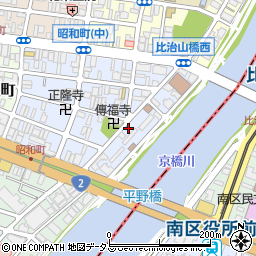 広島県広島市中区昭和町8-32周辺の地図