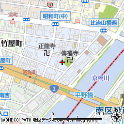 広島県広島市中区昭和町9周辺の地図