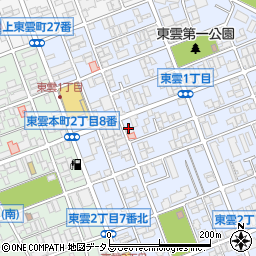 宇佐美・理容院周辺の地図
