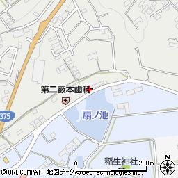 広島県東広島市西条町田口3453周辺の地図