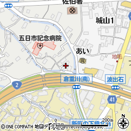 広島県広島市佐伯区倉重1丁目1349-4周辺の地図
