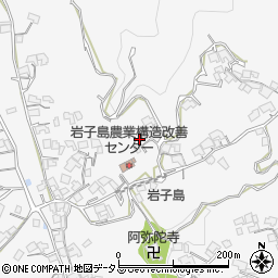 広島県尾道市向島町岩子島1427周辺の地図