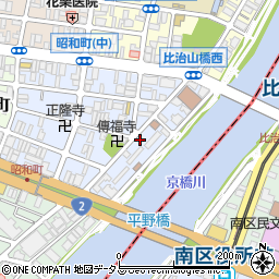 広島県広島市中区昭和町8-34周辺の地図