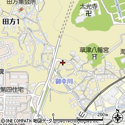 田方第一公園トイレ周辺の地図