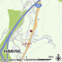 広島県尾道市向島町7195周辺の地図
