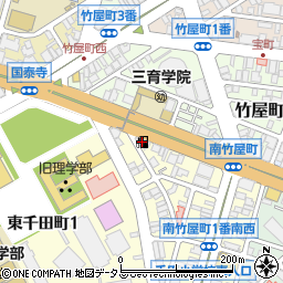 ＥＮＥＯＳセルフ竹屋町ＳＳ周辺の地図