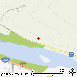 萩川上線周辺の地図
