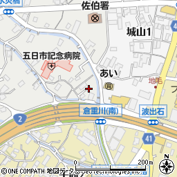 広島県広島市佐伯区倉重1丁目1349-1周辺の地図